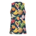 thumbnail image 3 of IROINNID Round Neckline Summer Tops For Men Sleeveless Hawaiian 3D Non Positioning Tank Top Sports Sleeveless T-shirt Tank Top/shirt Blouses Pullover Graphic Print Tops, 3 of 4