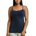 thumbnail image 2 of 3 Pack Women's Camisole Tank Top with Adjustable Spaghetti Strap Scoop Neck Curvy Plus Size Seamless Stretch Sleeveless Womenswear Basic Undershirts, 2 of 4