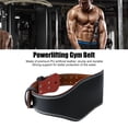 thumbnail image 3 of Weight Lifting Belt, PU Sponge Pad 15cm High Strong Support Powerlifting Workout Belt  for Sports, 3 of 7