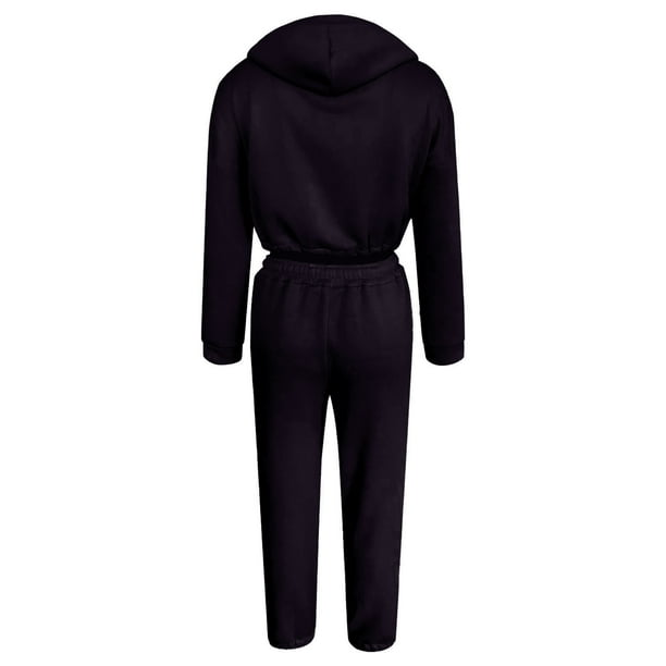 Sweater Hoodies Women Hoodie Set Wear Pakaian Women Pants Lengan