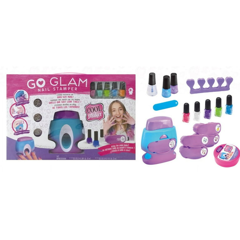 Cool Maker, GO GLAM Nail Stamper, Nail Studio with 5 Patterns to Decorate  125 Nails (Packaging May Vary) – Walmart Inventory Checker – BrickSeek