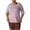 Purple, variant on Women's Common Thread V-Neck Short Sleeve Solid Color Pullover Casual Top The Unspoken Standard in Effortless Wardrobes