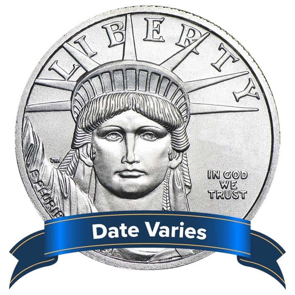 $25 American Platinum Eagle 1/4 oz Brilliant Uncirculated Random Date