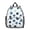 Geometric Hexagon White, variant on Geometric Square White Pattern Backpack for School, Cute School Bag with Adjustable Shoulder Straps and Padded Back, 13.8"x11.4"x6"