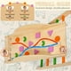 thumbnail image 2 of Gimnasio de Escalada para Niños 9 en 1 - Con Triángulo Montessori, Arco de Escalada, Rampa de Doble Cara, Balancín y Actividades Interactivas - Madera Resistente y Diseño Plegable, 2 of 9