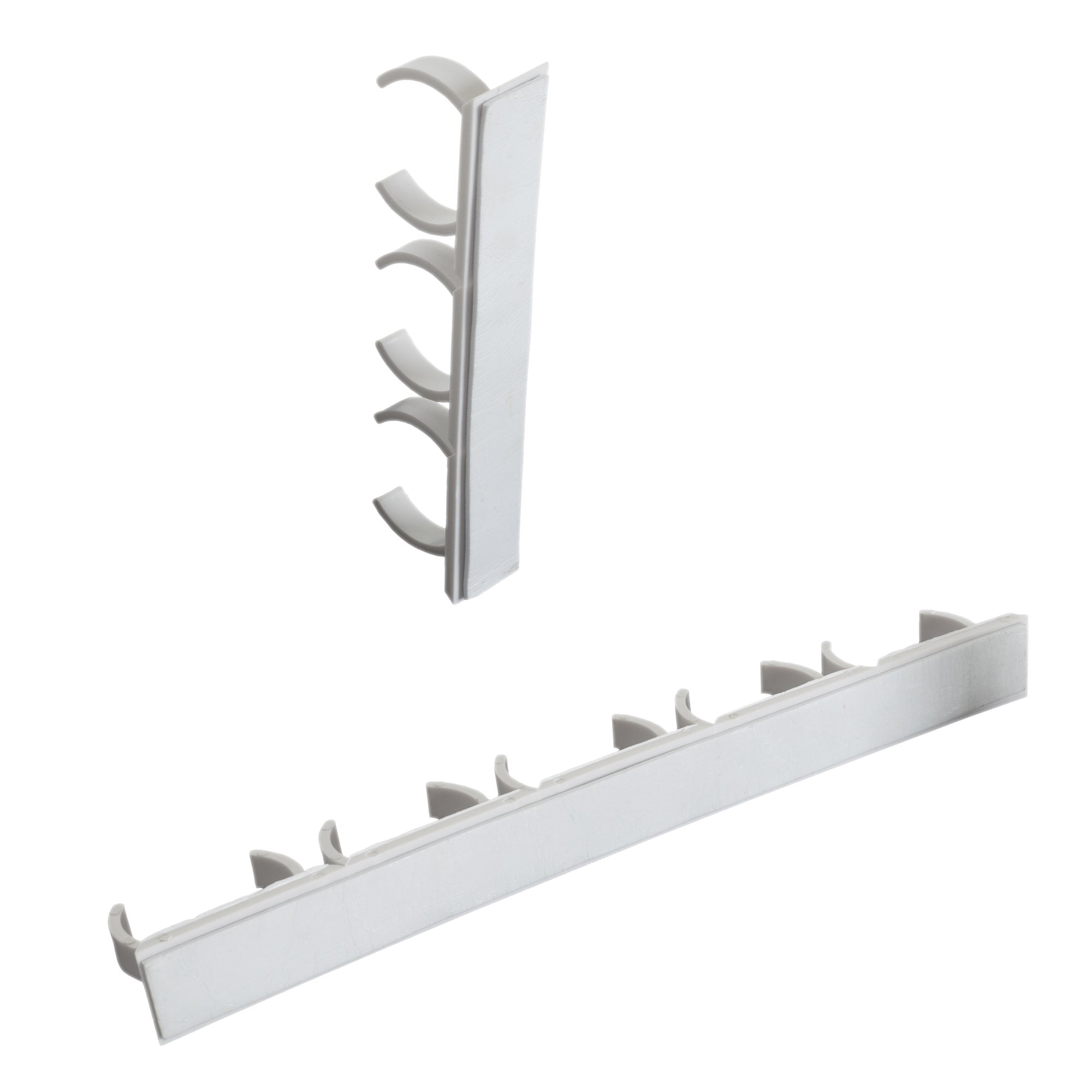 Lavish Home Spice Rack Organizer- Cabinet Gripper Clip Strips for Kitchen, Countertop and Pantry Organization and Spices Storage