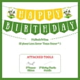thumbnail image 6 of Lawnmower Birthday party decoration mower happy Birthday banner Green Tractor for Boys Farm Temed Tractor Time Party Supplies, 6 of 8