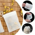 thumbnail image 2 of TSV 500pcs Tea Filter Bags, Disposable Empty Tea Bags, Tea Infusers Bag for Loose Leaf Teal, 2 of 6