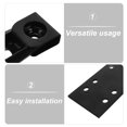 thumbnail image 3 of NUOLUX 1Jgo Conectores De Hierro Galvanizado Para Sofá Seccional Negro Con Alta Durabilidad Y Seguridad, 3 of 8