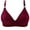 Wine, variant on VerPetridure Wireless Bras for Women Woman's Comfortable Lace Breathable Bra Underwear No Rims