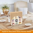 thumbnail image 6 of Yayeee Napkin Holder for Table Kitchen Paper Tissue Organization, Beige Jam Jars, 6 of 8