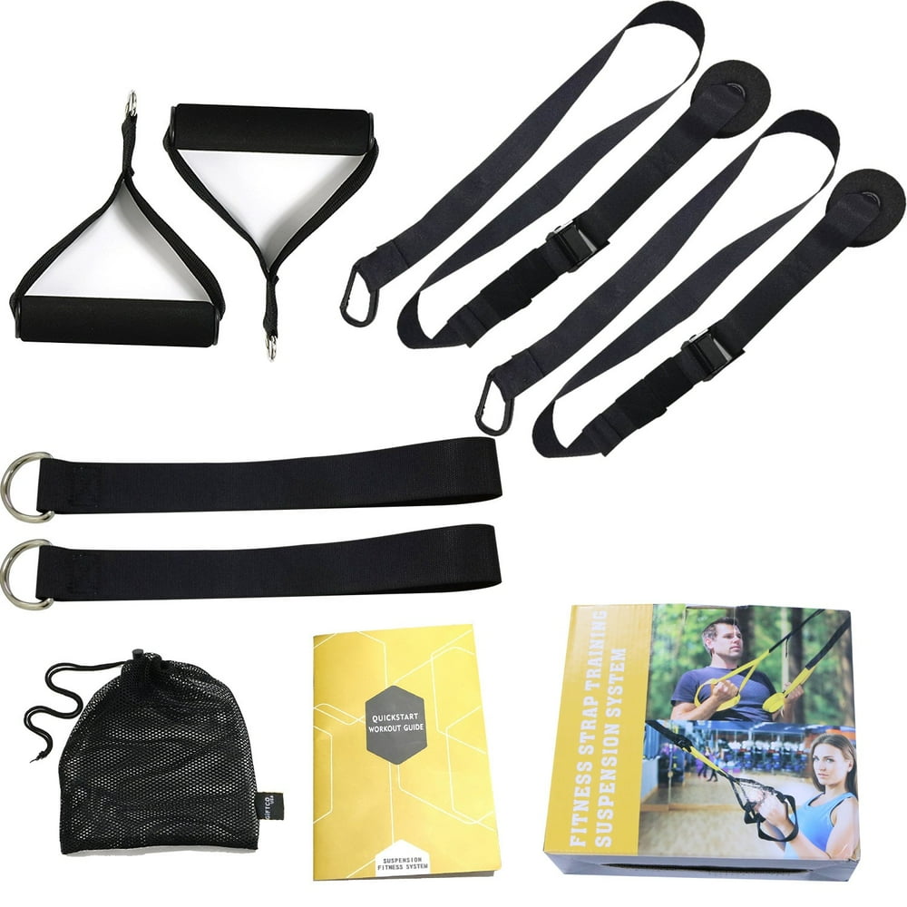 Bodyweight Resistance Trainer, Home Suspension Training Straps, Fitness