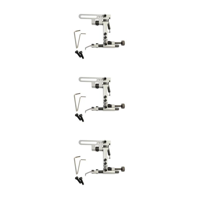 kurtrusly 1/2/3/5 Guide de Bord Suspendu Réglable pour Machine à Coudre Industrielle Fiable et Durable Type1 3 Pcs
