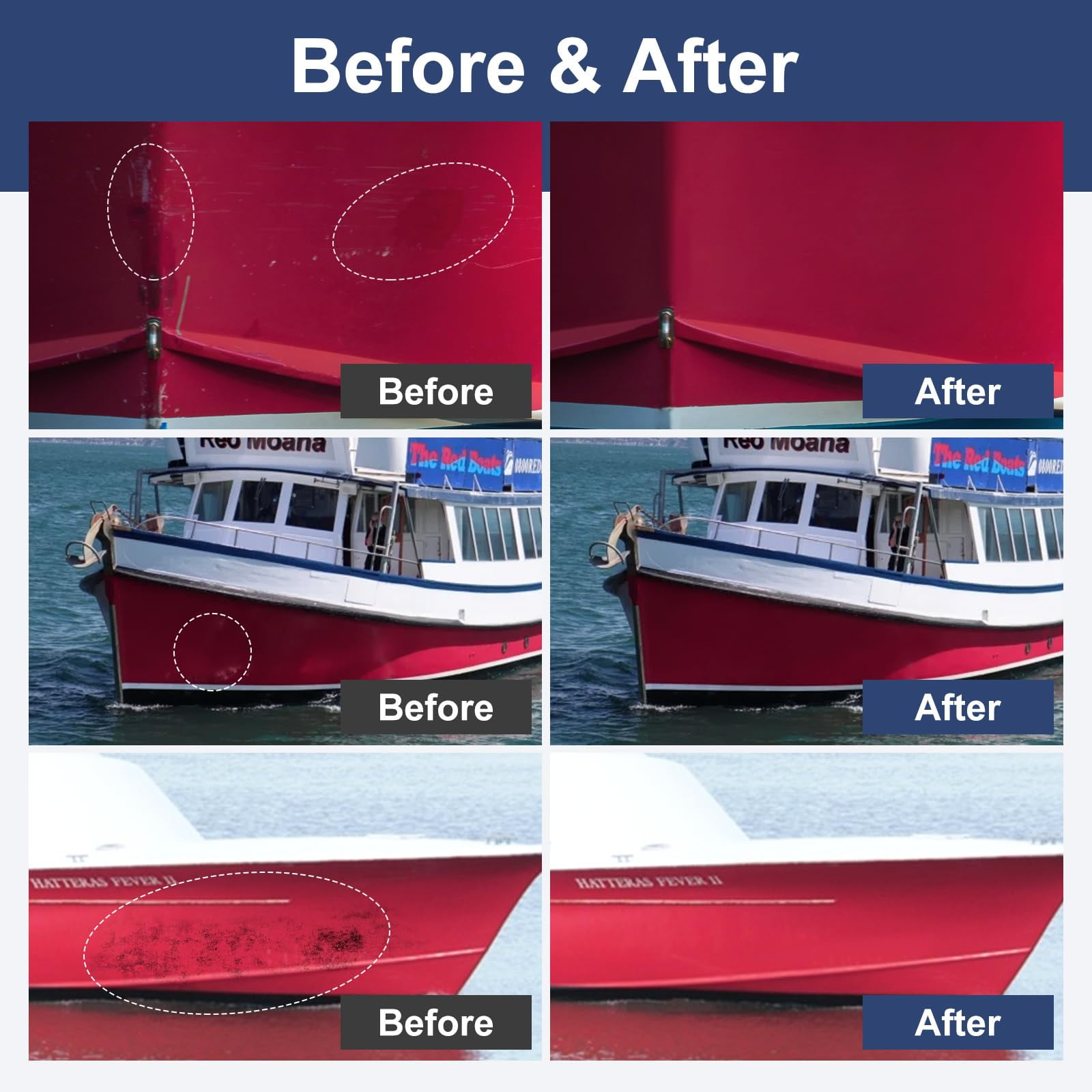 ShangTianFeng Marine Brilliant Red Wood and Fiberglass Paint Primer, Suitable for use on fiberglass, wood or metal surfaces above the waterline