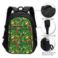 thumbnail image 3 of Cauagu Cute Christmas Stocking Bear Print Travel Laptop with USB Charging Port,Extra Large Backpack College Backpack Business Work Bag Casual Daypack Perfert for Men Women, 3 of 7