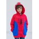 thumbnail image 3 of Sudadera con capucha Marvel Spider-Man para niños pequeños, forro polar con cremallera 5T, rojo/azul, 3 of 9
