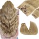 thumbnail image 1 of Extensiones de cabello GOO GOO CLIP en cabello humano real de 14 pulgadas y 150 g, 1 of 8