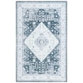thumbnail image 2 of SAFAVIEH Arizona Roderick Oriental Machine Washable Area Rug, Grey Green/Ivory, 5' x 8', 2 of 13