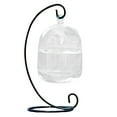 thumbnail image 2 of Fish Bowl Glass,Desk Glass Hanging Fish Bowl Tank with Stand Fish Homes Small Table Glass Fish Bowl,Creative Vase Aquarium for Home Decoration with Black Stand, 2 of 7