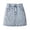 Blue, variant on Jean Skirt for Kids Casual Mini Denim Skirt Cute Denim Skirt Back to School Clothes Skirt for Girls 9-10 Years