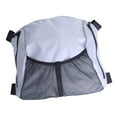 thumbnail image 1 of Almencla Kayak Mesh Bag Storage Pouch Seat Back Pocket Tackle Box for Boats Water Gray, 1 of 8