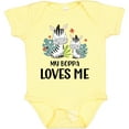 thumbnail image 3 of Inktastic Zebra My Boppa Loves Me Boys or Girls Baby Bodysuit, 3 of 5
