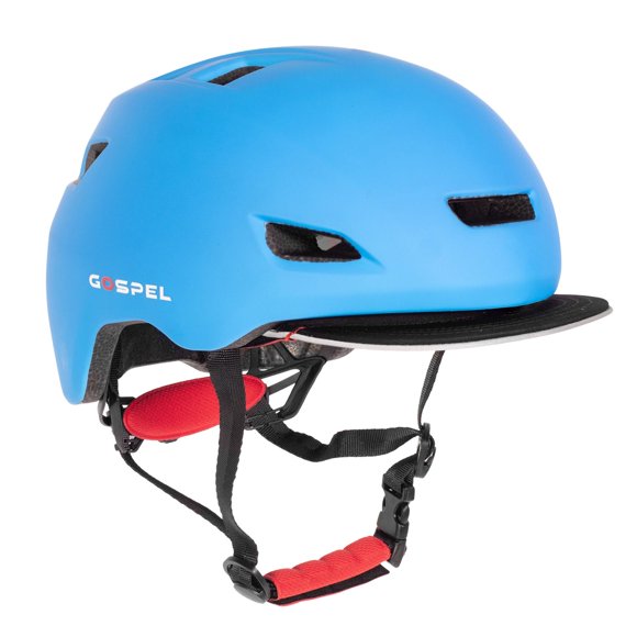 Casco para bicicleta ciclista talla M azul azul