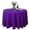Purple, variant on opvise Tablecloth Tear Resistant No Fading Polyester Washable Round Tablecloth for Kitchen Red