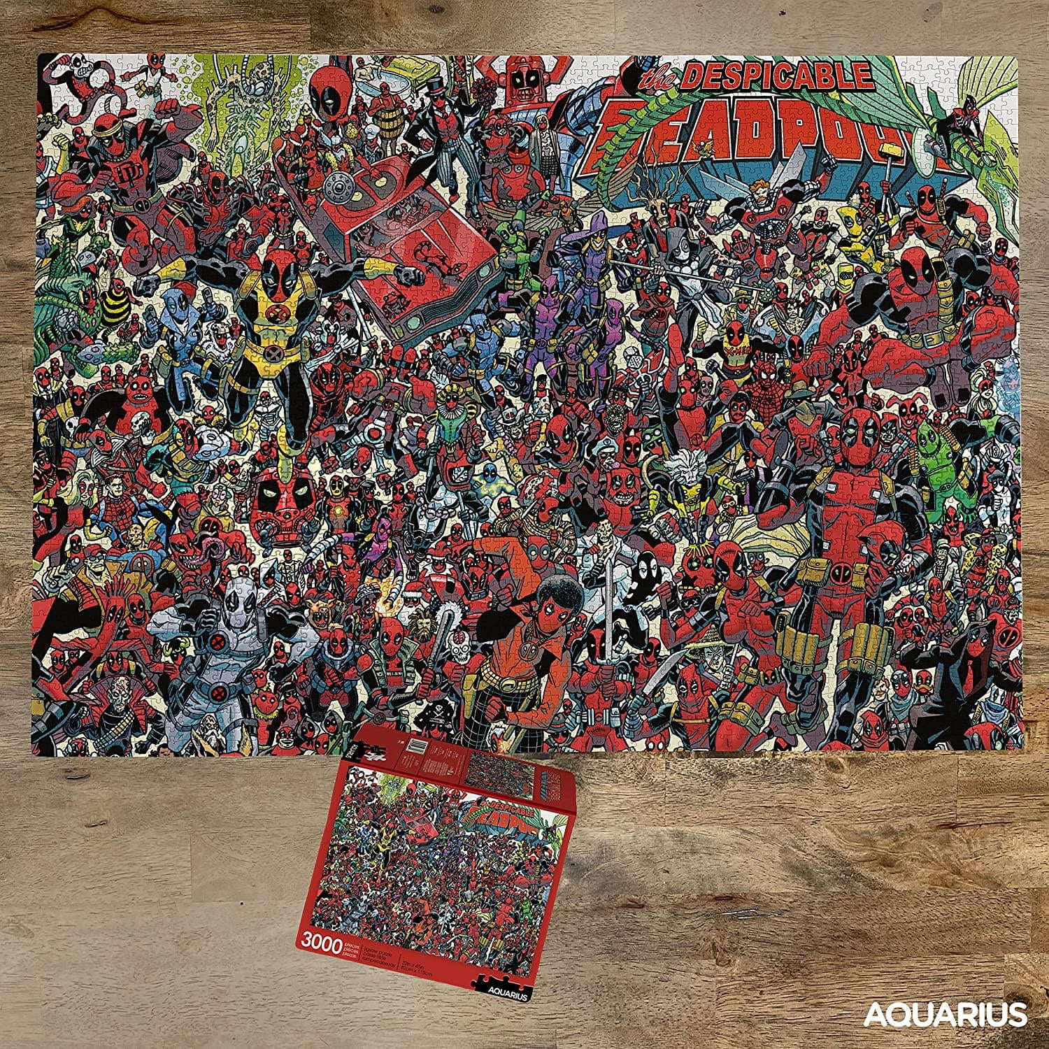 Aquarius Marvel Puzzle Deadpool (3000 Piece Jigsaw Puzzle