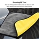thumbnail image 5 of Scienceny Toalla de secado de coche, paño de limpieza de absorción de agua de alto rendimiento, eliminación de manchas a prueba de arañazos, Vehículos, repuestos y accesorios Mis Gris Amarillo 30*60cm, 5 of 6