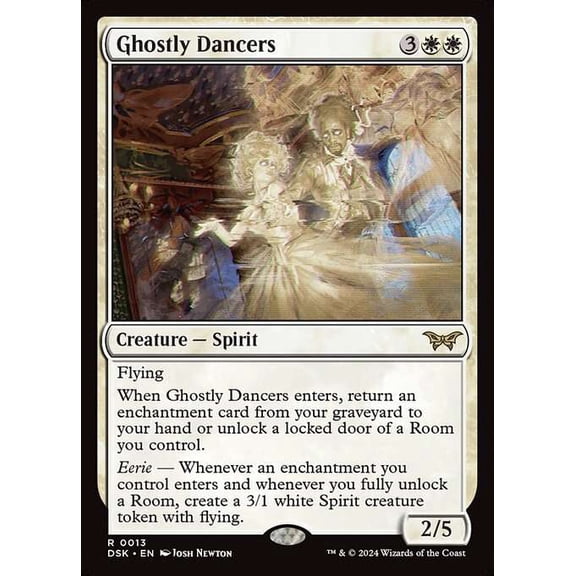 MtG Duskmourn: House of Horror Rare Ghostly Dancers #13