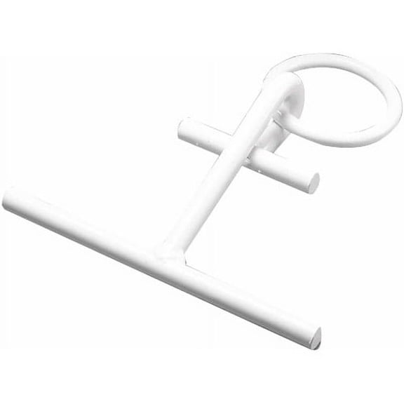 Dockedge  91107F; Porta Cleat White 1PChrome Platedk