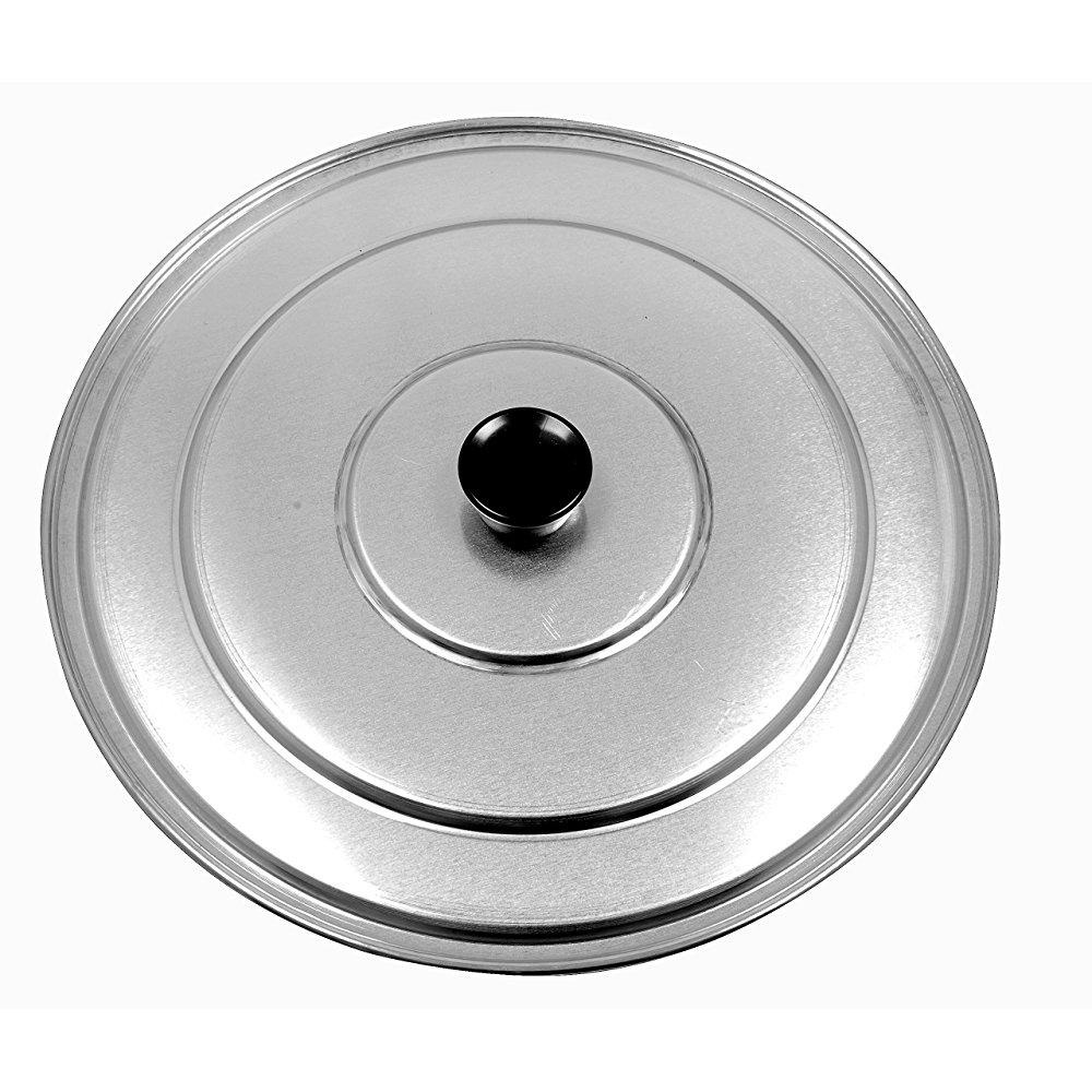 paderno world cuisine a4982190 aluminum paella pan lid, 195/8inch