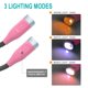 thumbnail image 3 of Luz LED de lectura para el cuello, flexible, manos libres, recargable, con 3 niveles de brillo ajustables, cable USB incluido, lámpara nocturna para libros, lectura, deportes, correr, activi, 3 of 5
