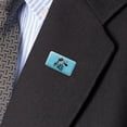 thumbnail image 2 of Ocean Selfie Picture Orca Killer Whale Dolphins Metal Rectangle Lapel Hat Pin Tie Tack Pinback, 2 of 4