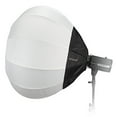 thumbnail image 3 of Fotodiox SBX-Lantern-32in-Bowens Soft Box (80cm) Globe, Fotodiox Noir, 3 of 5
