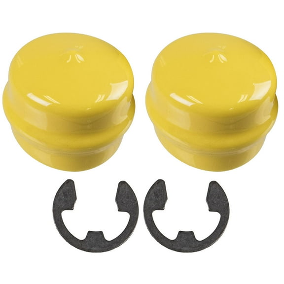 John Deere Original Equipment Cap and Snap Ring R27434/M143338 Kit (2 Sets)