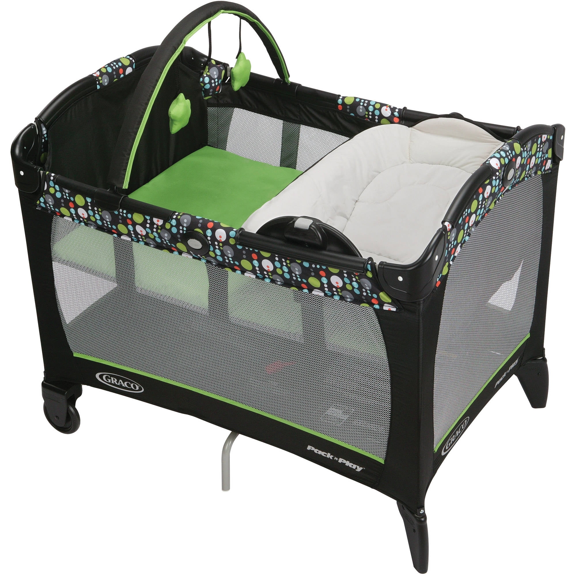 graco pack n play green