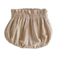 thumbnail image 4 of TBWNWG Breathable Girls Summer Shorts Soft Pants Elastic Waist Easy Change Toddler Casual Wear,Sizes 0-6 Months, 4 of 4