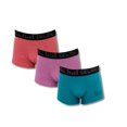 thumbnail image 3 of Decibel Ropa Interior Boxer para Hombre Pack de 3 Piezas Transpirable Suave y Ajustado, Talla CH DECIBEL Talla CH./ Paquede x3 boxer/ Color: Celeste, Morado, Rojo, 3 of 6