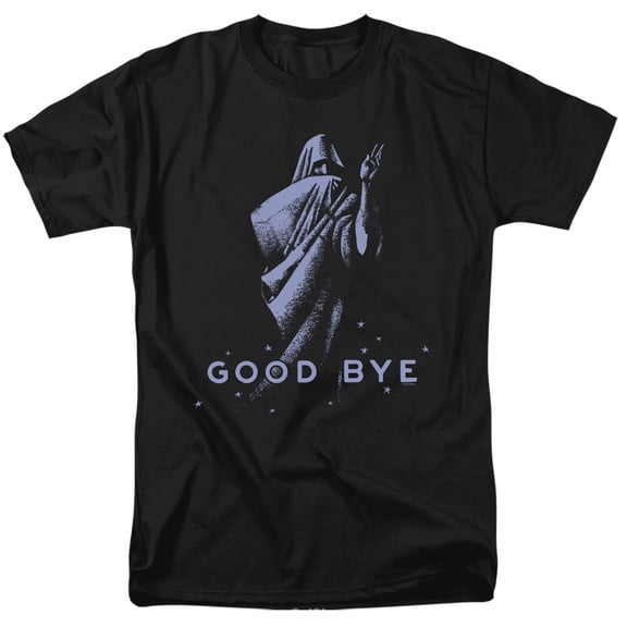 Ouija Good Bye S/S Adult 18/1 T-Shirt Black