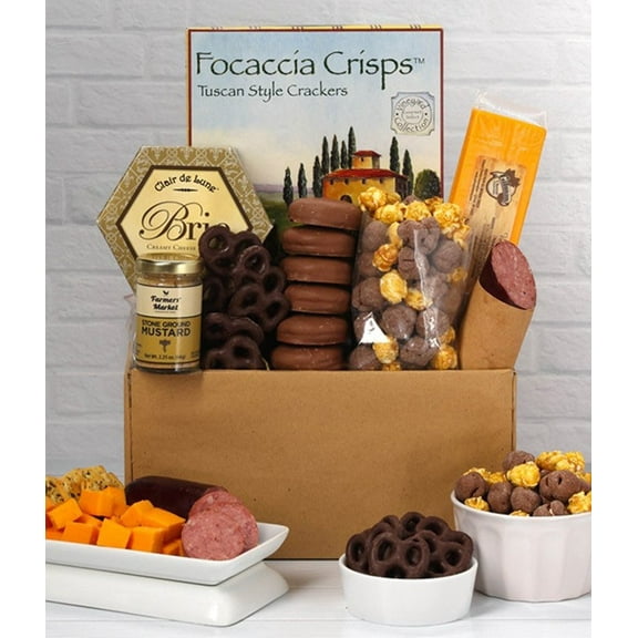 From You Flowers - Sweet & Savory Gourmet Gift Box for Birthday, Anniversary, Get Well, Congratulations, Thank You, All Occasions