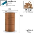 thumbnail image 4 of Alambre para Manualidades The Beadsmith Cobre Eslabonado Esmaltado de 26 Calibre 31,09 m, 4 of 7