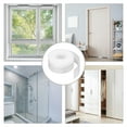 thumbnail image 6 of Uxcell 2pcs Weather Stripping Door Seal 16.4ft x 35mm TPE Seal Strip for Door Draft Stopper Adhesive Tape Window House Shower Glass Gaps, White, 6 of 7