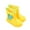 Yellow, variant on ZHOGXU Toddler Boys Girls Waterproof Rain Shoes Animal Print Non Comfortable Lightweight Rain Shoes Outdoor Daily Wear,Yellow,5-6 Years