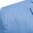 thumbnail image 6 of ZVNAΖH Men Suit Jacket Casual Two Button Blazer Lightweight Casual Sport Coats, 6 of 9