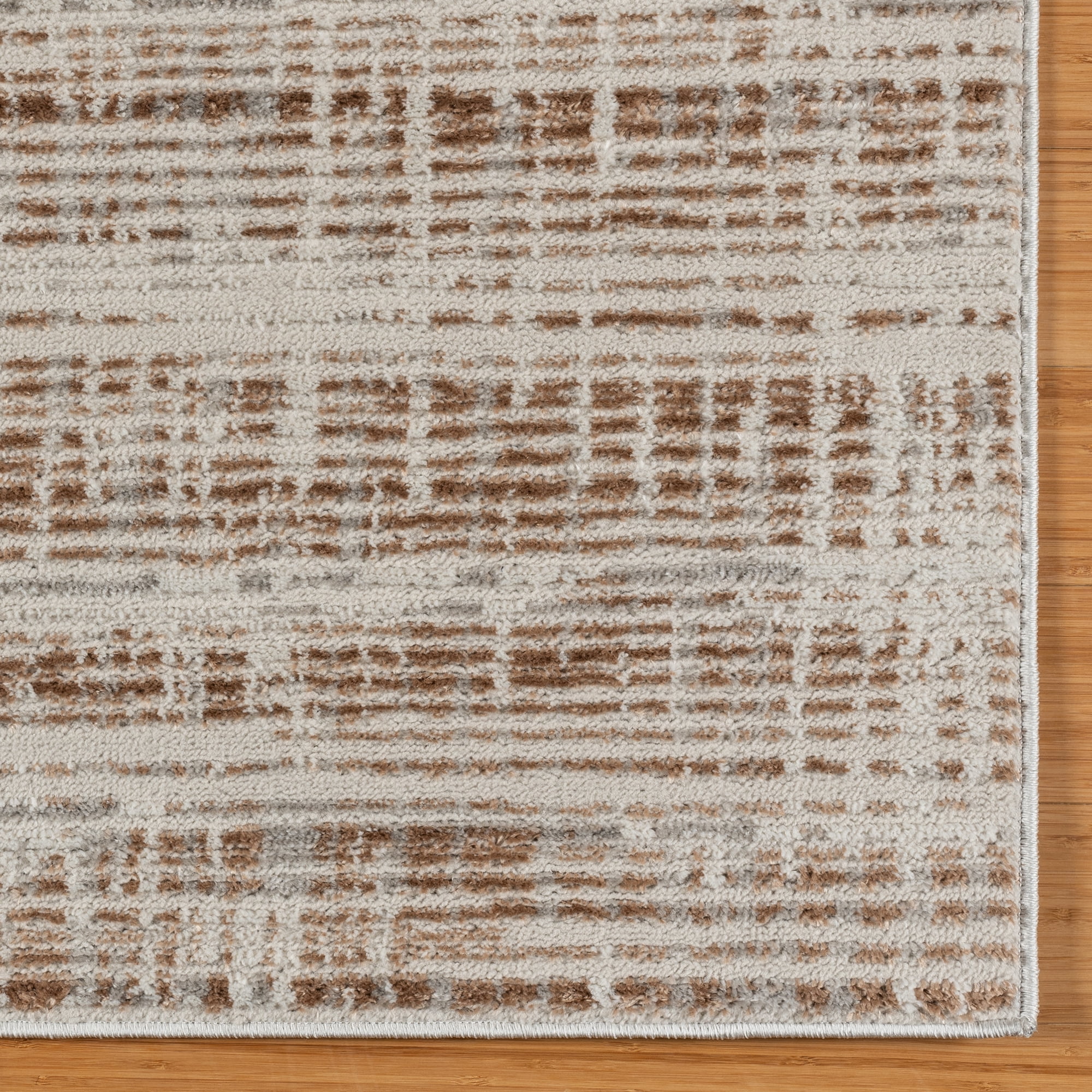 Gertmenian Missha Marris Modern/Contemporary Abstract Beige Indoor Area Rug, 8x10