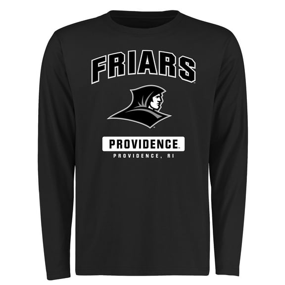 Men's Black Providence Friars Campus Icon Long Sleeve T-Shirt