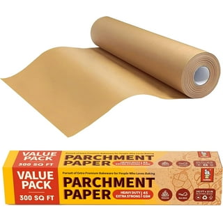 Unbleached Parchment Paper for Baking, 12 in x 240 ft, 240 Sq.ft, Baking  Paper