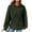 Army Green womens tops, variant on Usmixi Under $5 Sweatshirt for Women Winter Pullover Hoodies for Women Casual Solid Loose Drawstring Hooded Sweatshirt Long Sleeve Soft Knitted Sweater Tops with Pocket